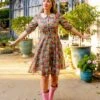 Cambridge Dress Made With Liberty Fabric -Ivy City Co cambridgeDress CAGardens Spring24 10