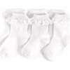 White Lace Midi Socks 3-Pack -Ivy City Co d9e35c43b31003ecf06a0a12af3f95bc5e076fff8474cd1ea04bf1fed1e28336