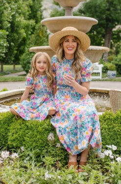 Delia Dress In Blue -Ivy City Co delia blue 10