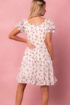 Dolly Dress In Violet Rose 6 Dolly Dress In Violet Rose -Ivy City Co dolly 7 902838