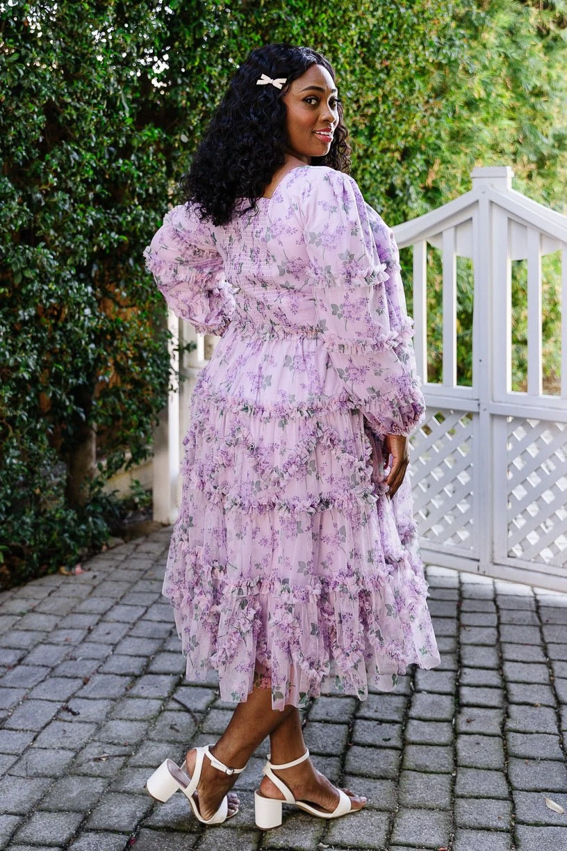 Catherine Midi Dress in Lavender Catherine Midi Dress In Lavender -Ivy City Co easter Studio Easter24 13 464636