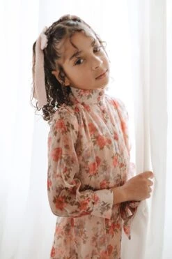 Mini Eleanor Dress In Pink Floral - FINAL SALE -Ivy City Co eleanormini 2 411796