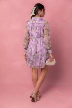 Eleanor Dress In Purple Floral - FINAL SALE 7 Eleanor Dress In Purple Floral - FINAL SALE -Ivy City Co eleanorpurple 05 139305
