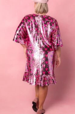 Evelyn Dress In Sequin Hearts -Ivy City Co evelyn 2 929702