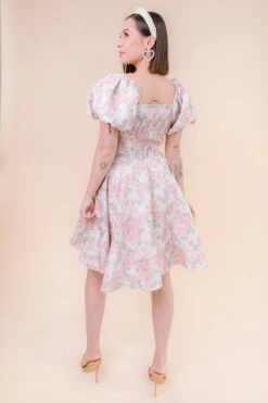 Ivanna Dress In Pastel Floral - FINAL SALE 5 Ivanna Dress In Pastel Floral - FINAL SALE -Ivy City Co fairytale studio S23 19 533016