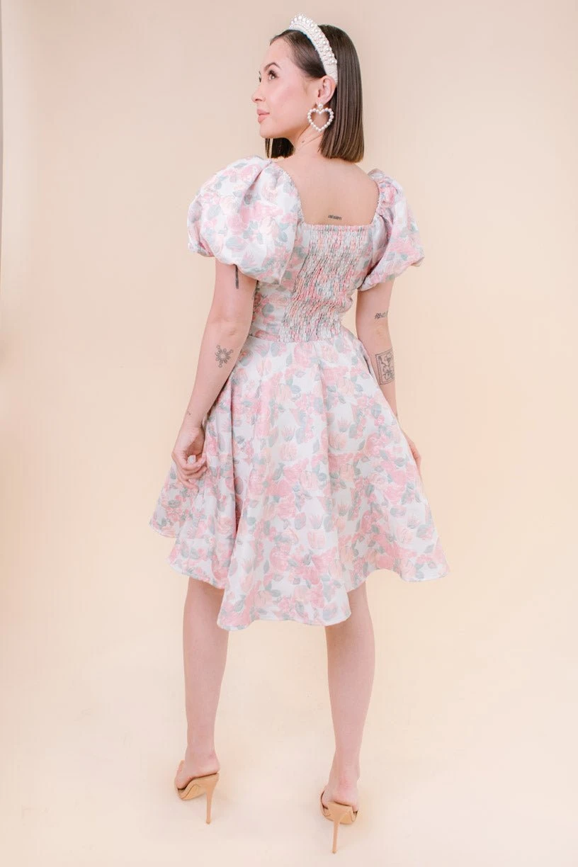 Ivanna Dress in Pastel Floral - FINAL SALE Ivanna Dress In Pastel Floral - FINAL SALE -Ivy City Co fairytale studio S23 19 533016