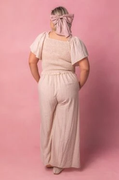 Indie Jumpsuit In Lavender Gingham -Ivy City Co indie Studio Easter24 1 551254