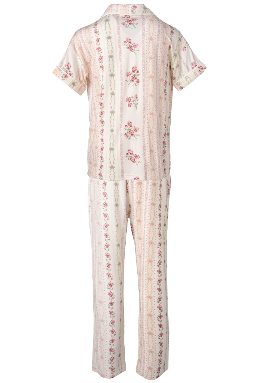 Mini Kali Floral Night Set Mini Kali Floral Night Set -Ivy City Co kali pjSET back mini