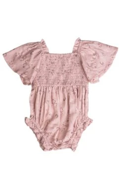 Baby Lennon Romper In Dusty Pink 5 Baby Lennon Romper In Dusty Pink -Ivy City Co lennon baby dustypink 2 945649