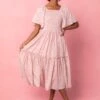 Lennon Dress In Dusty Pink -Ivy City Co lennonpink 2 667002