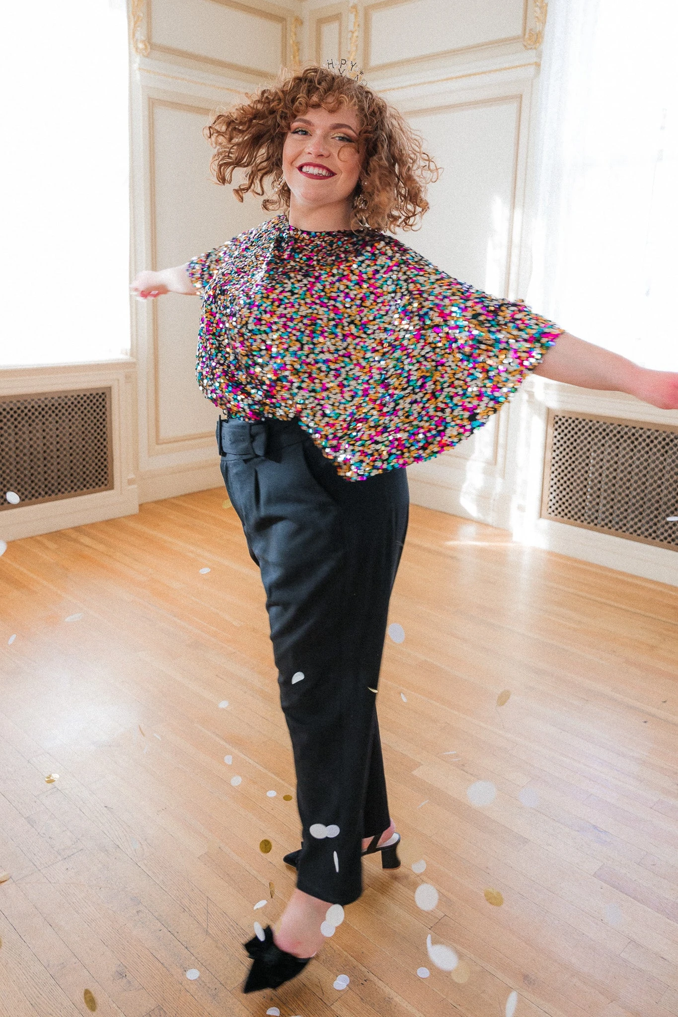 Confetti Top - FINAL SALE Confetti Top - FINAL SALE -Ivy City Co nye 22