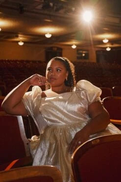 Coco Dress In Gold - FINAL SALE -Ivy City Co ocogold 1 531910