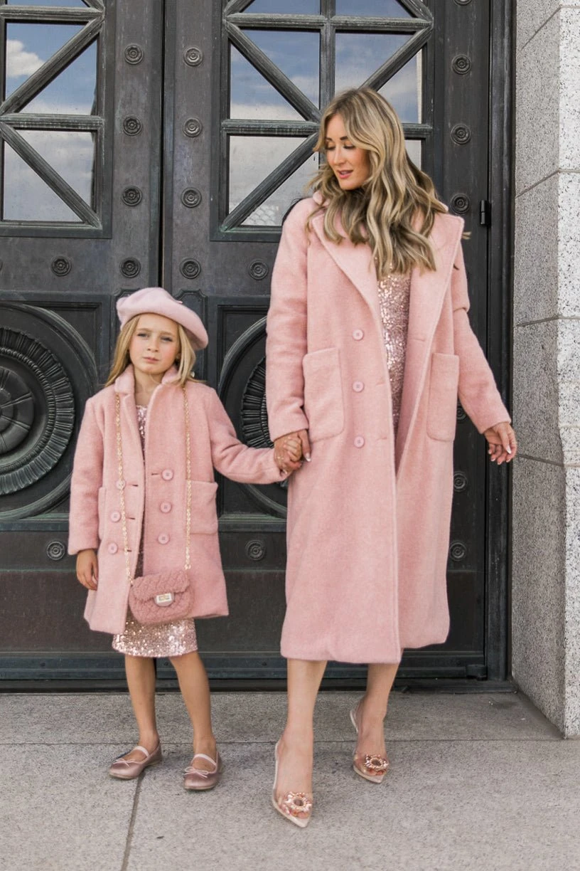Polly Coat in Pink - FINAL SALE Polly Coat In Pink - FINAL SALE -Ivy City Co polly 08 652663