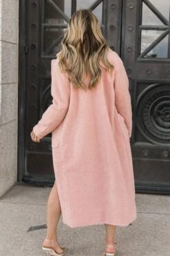 Polly Coat In Pink - FINAL SALE 4 Polly Coat In Pink - FINAL SALE -Ivy City Co polly 13 284152