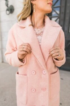 Polly Coat In Pink - FINAL SALE 10 Polly Coat In Pink - FINAL SALE -Ivy City Co polly 20 264967
