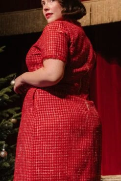 Reese Dress In Red - FINAL SALE -Ivy City Co reesefix 1 884402