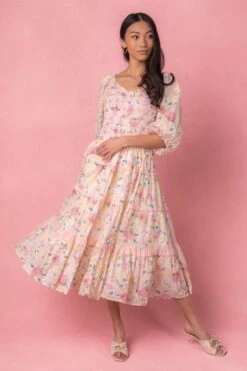 Roselyn Dress In Pastel Floral -Ivy City Co roselyn studio easter24 1 0ac743a3 9673 4f74 b707 0f29f4798c38 744517