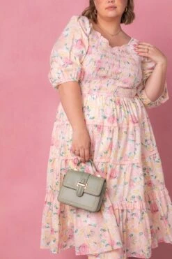 Roselyn Dress In Pastel Floral -Ivy City Co roselyn studio easter24 7 552763