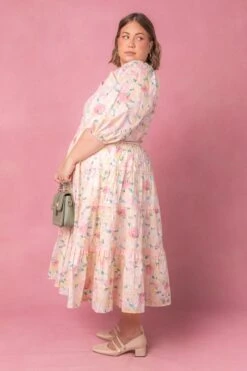 Roselyn Dress In Pastel Floral -Ivy City Co roselyn studio easter24 8 282578