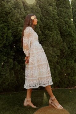 Sicily Dress - Champagne Lining -Ivy City Co sicily 3 372441