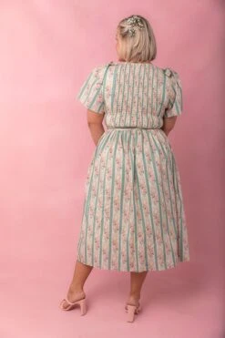 Sonnet Midi Dress In Vintage Rose 8 Sonnet Midi Dress In Vintage Rose -Ivy City Co sonnet 11 887318