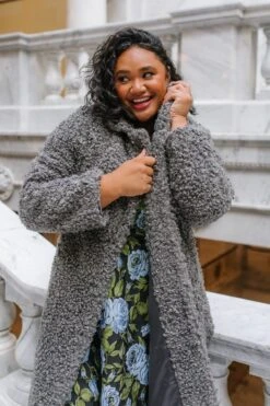 Stella Coat - FINAL SALE -Ivy City Co stella coat plus 06 626186