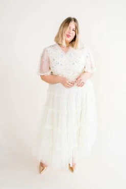 Annalise Dress In Light Yellow - FINAL SALE -Ivy City Co studio easter 108