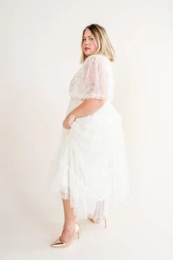 Annalise Dress In Light Yellow - FINAL SALE -Ivy City Co studio easter 116