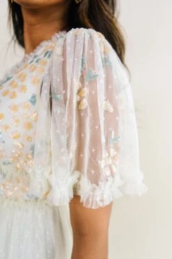 Annalise Dress In Light Yellow - FINAL SALE -Ivy City Co studio easter 124