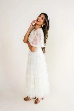 Annalise Dress In Light Yellow - FINAL SALE -Ivy City Co studio easter 125