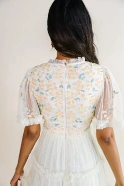 Annalise Dress In Light Yellow - FINAL SALE -Ivy City Co studio easter 130