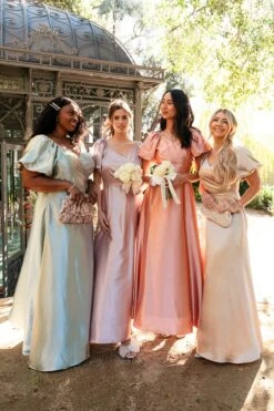 Tessie Dress In Apricot Crush -Ivy City Co tessie 01 799607