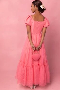 Wonderland Dress In Pink Hearts -Ivy City Co web valentinesday modestsizeinclusivedresses lovers 40