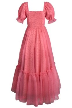 Wonderland Dress In Pink Hearts -Ivy City Co wonderland sweetheart back 499360