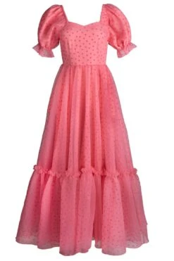 Wonderland Dress In Pink Hearts -Ivy City Co wonderland sweetheart front 993408